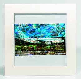 58   -  <span class="object_author">Vik Muniz</span>. <span class="object_title">Jetliner. De la serie, "Postcards from nowhere"</span>. 