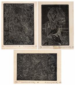 103   -  Umberto Giangrandi Italia, 1943. Composizione; Ricordi y Composizione, 1965