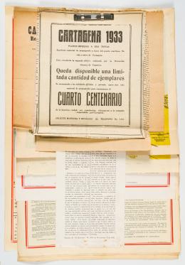 53   -  Proyecto plano de Cartagena, 1933