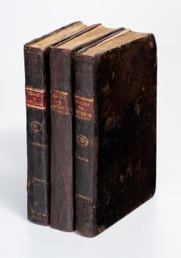 22   -  3 tomos Viajes de Antenor, 1802 