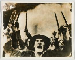 181   -  Foto manifestantes Bogotazo, 1948