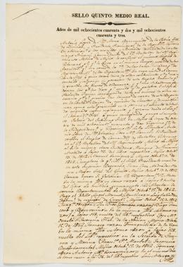 134   -  Nombramiento de Santa Anna, 1842