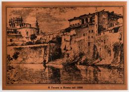 262   -  Placa Río Tiber-Roma, 1800