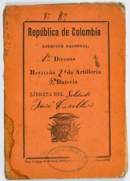 44   -  Libreta José Casallas, 1895