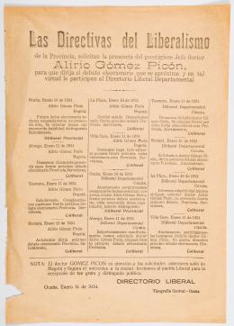 34   -  Bando debate electoral 1934