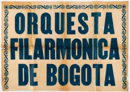 14   -  Cartel Filarmónica de Bogotá, 1978