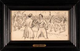 26   -  Caricatura de Moreno Otero, 1914
