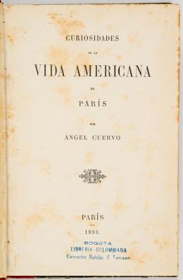 215   -  Vida americana París Cuervo-1893