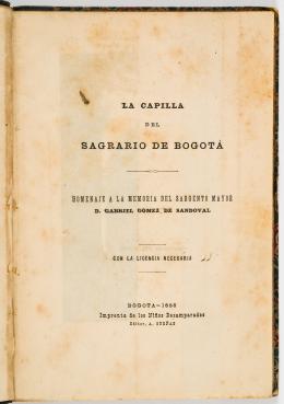 239   -  Sagrario Bogotá Homenaje Sandoval
