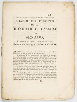 207   -  Debates Cámara del Senado, 1836