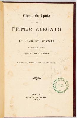 203   -  Obras de Apulo, Montaña-Reyes 1910
