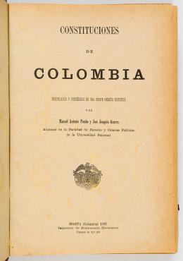 184   -  Constituciones de Colombia, 1892