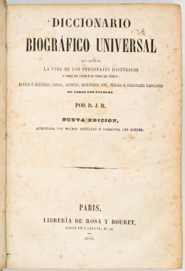 188   -  Diccionario biográfico, 1855