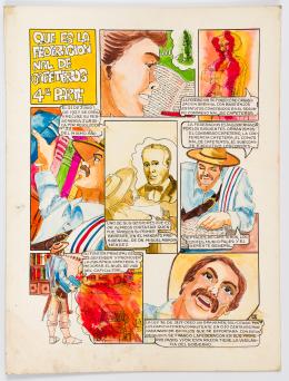 23   -  Beto Ríos: caricaturas café, 1984