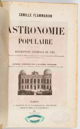 70   -  Flammarion: Astronomie, París 1881