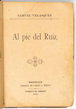 112   -  Al pie del Ruiz, Velasquez, 1898