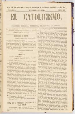 241   -  El Catolicismo. 1855