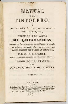 94   -  Manual tintorero, Riffault, 1832