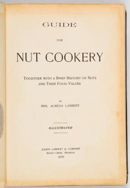 98   -  Libro de cocina vegetariana, 1899