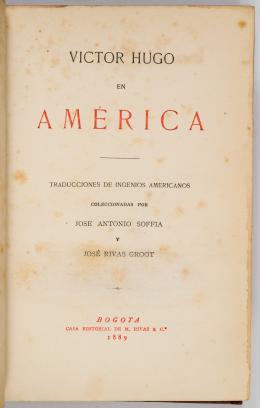 152   -  Victor hugo América 1889 dedicado