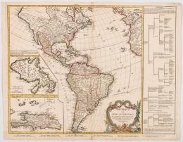 20   -  Mapa de EE.UU, Vaugondy, 1778