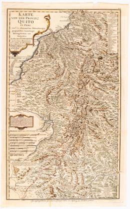 22   -  Mapa Quito y Perú, d'Anville, 1751