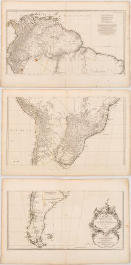 27   -  Gran mapa Suramérica, Anville 1748