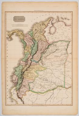 46   -  Mapa Nueva Granada, Pinkerton 1811