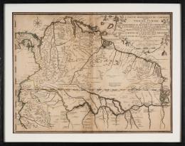 51   -  Mapa norte de Suramérica, 1719