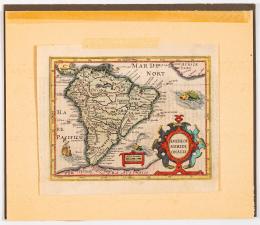 15   -  Mapa Sur América, Mercator, 1613