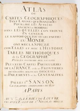 88   -  Atlas de Sanson, 1703