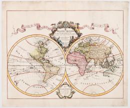 91   -  Mappe-Monde Guillaume, 1708