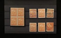 14   -  Emisión Mapa de Colombia (5 centavos) (1917 - 1918)
