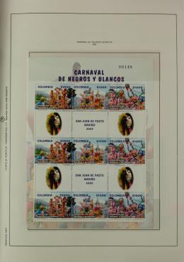 22   -  Álbum de Colombia - Emisiones Regionales y Pliegos Temáticos (2003-2006)