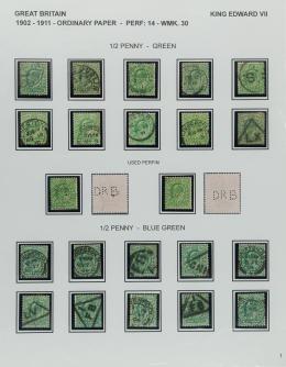 97   -  Gran Bretaña - Colección Especializada del Rey Jorge V (1911-1924)