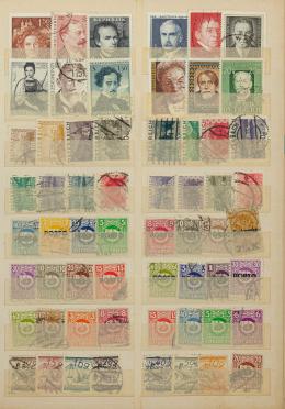 83   -  Clasificador Estampillas Usadas de Austria (varios)