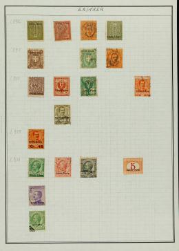 88   -  Colonia Eritrea (1892-1936) y República de Estonia (1918-1940) (1892-1940)