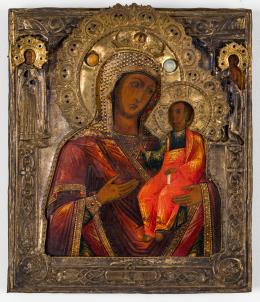 153   -  Ícono de la Virgen con el niño. 