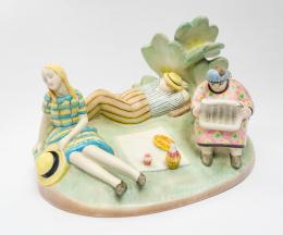 70   -  La merenda (o Il picnic). De Giovanni Grande para Lenci. 