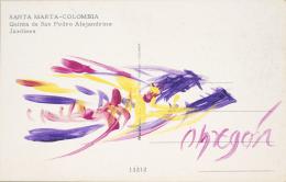 81   -  Alejandro ObregónEspaña, 1920 - Colombia, 1992. Postal, sin fecha