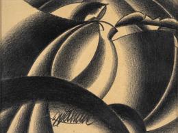 96   -  Milán LaluhaEslovenia, 1930 - 2013 . Sin título, ca. 1965
