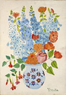 90   -  Sofía Urrutia Bolivia, 1912 - Colombia, 200. [Flores], sin fecha