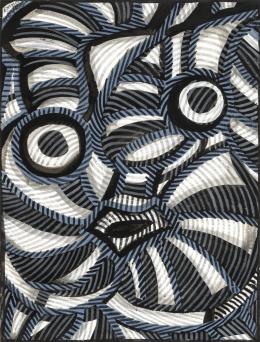 23   -  Emma Reyes  Colombia, 1919 - Francia, 2003. Sin título, ca. 1989