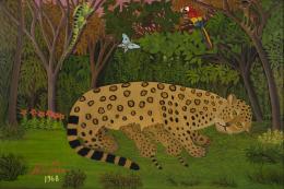 89   -  Noé LeónColombia, 1907 - 1978. Tigra parida, 1968