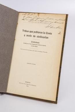 20   -  <span class="object_title">Tribus que poblaron la costa y modo de civilizarlas. Conferencia dictada por el padre Segismundo del Real de Gandía en Santa Marta</span>