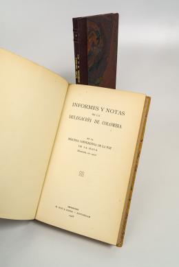 35   -  <span class="object_title">Informes y notas de la delegación de Colombia en la Segunda Conferencia de la Paz de La Haya (Reunida en 1907)</span>