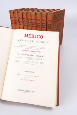 11   -  <span class="object_title">México a través de los siglos. Tomos I al X</span>