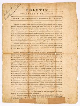 309   -  <span class="object_title">Boletín político y militar. Núm. 52, Popayán, domingo 4 de diciembre de 1831</span>