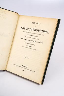 359   -  <span class="object_title">Tres años en los Estados Unidos. Estudio de los hábitos y costumbres americanas</span>