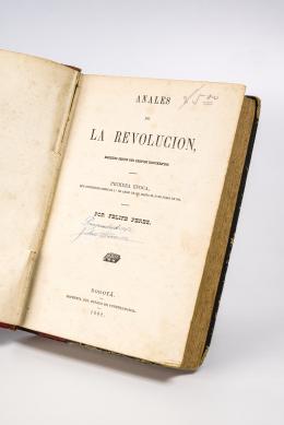 382   -  <span class="object_title">Anales de la Revolución, escritos según sus propios documentos - Primera época, que comprende desde el 1º de abril de 1857 hasta el 18 de julio de 1861</span>
